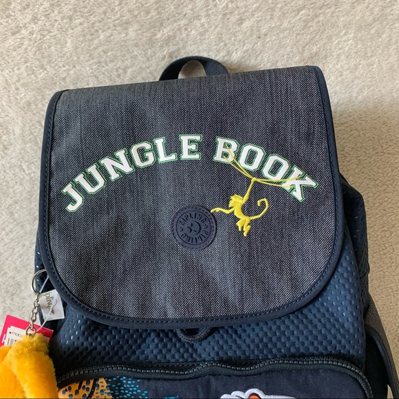 NWT Limited Kipling x Disney Into the Jungle D City Backpack - Picture 7 of 13